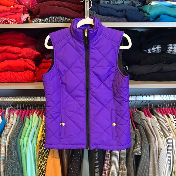 Lauren Ralph Lauren Jackets & Blazers - Lauren Ralph Lauren purple 2 pocket puffer vest size XS